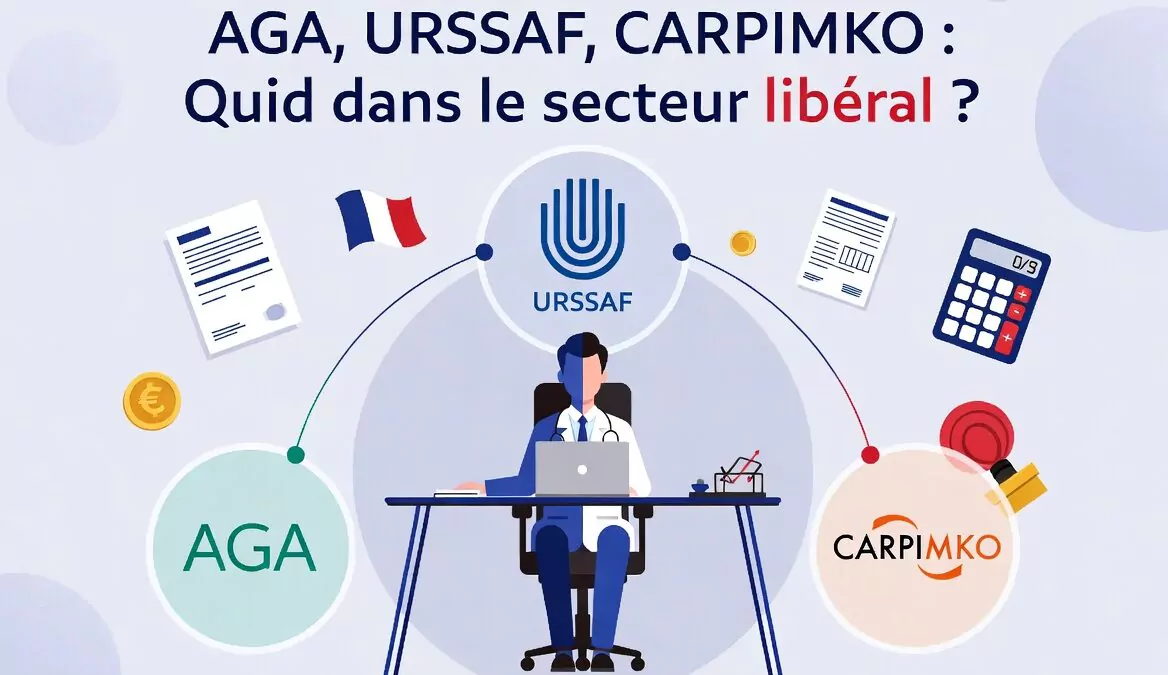 AGA, URSSAF, CARPIMKO : quid dans le secteur libéral ?